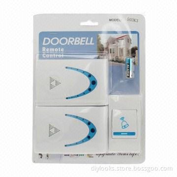 32 Melody Music Wireless Door Bell with Double Receiver, 315/433MHz Working Frequency